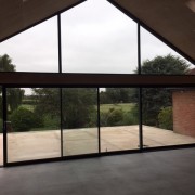 Replacement of conservatory with a large extension